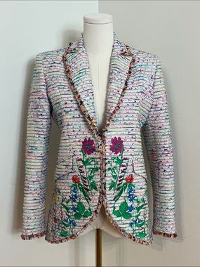 The Extreme Collection Floral Blazer